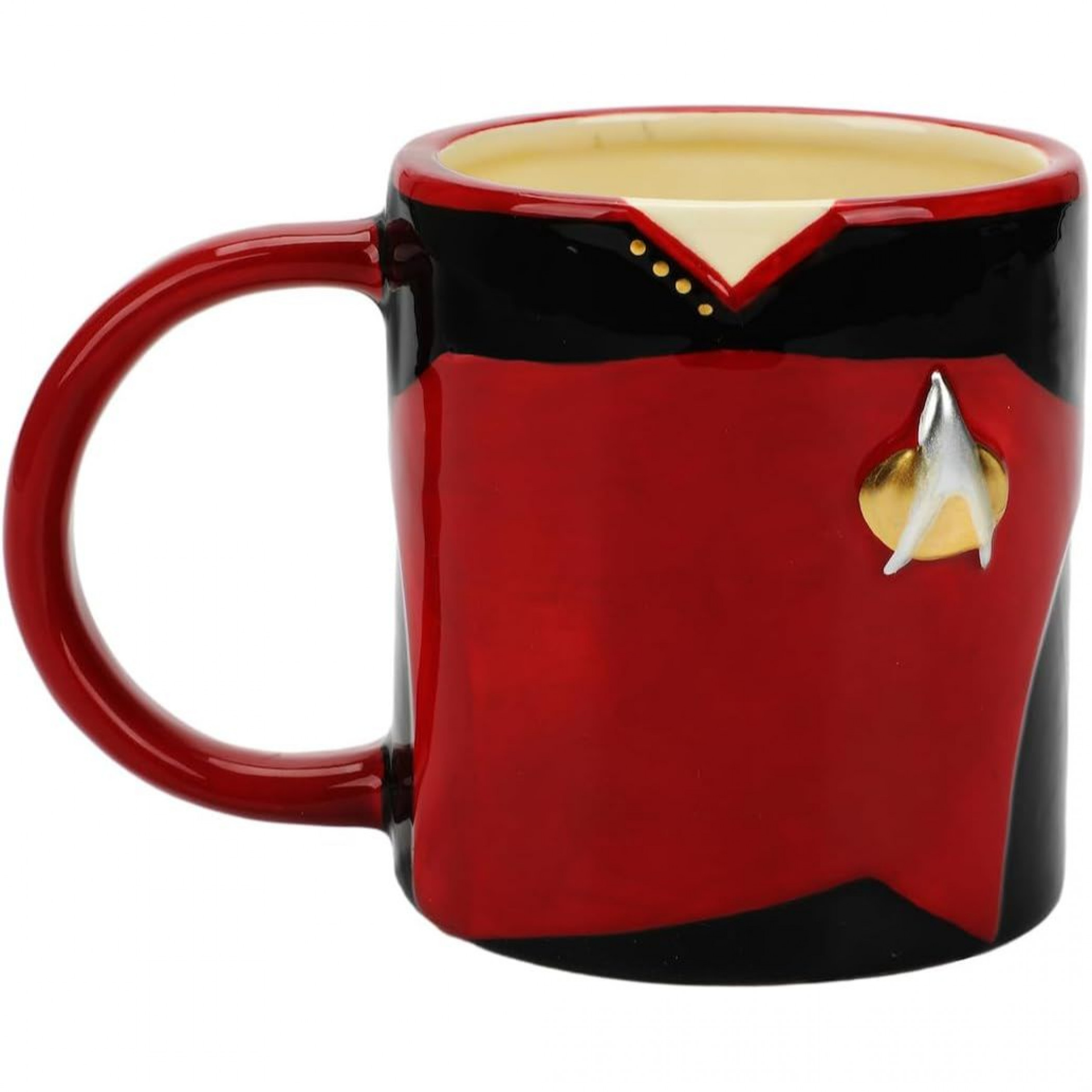 Star Trek Captain Picard 16 oz. Sculpted Ceramic Mug